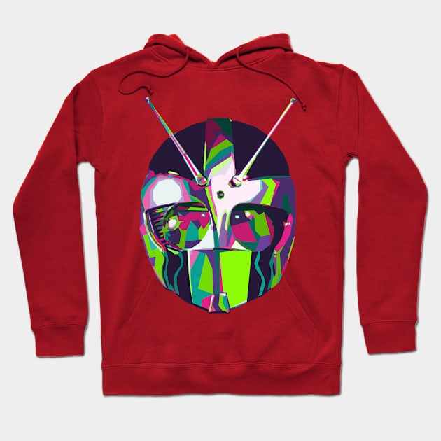 Robo WPAP Rider Hoodie by Bajingseng